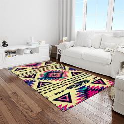 aztec southwestern geometric shape pattern carpet area rug best gift for home decor event gift light room asg100