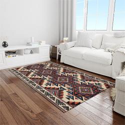 aztec southwestern geometric shape pattern carpet area rug best gift for home decor event gift light room asg108