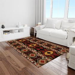 aztec southwestern geometric shape pattern carpet area rug best gift for home decor event gift light room asg110