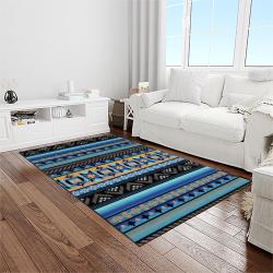 aztec southwestern geometric shape pattern carpet area rug best gift for home decor event gift light room asg113