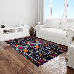 aztec southwestern geometric shape pattern carpet area rug best gift for home decor event gift light room asg41