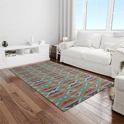 aztec southwestern geometric shape pattern carpet area rug best gift for home decor event gift light room asg48