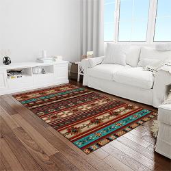aztec southwestern geometric shape pattern carpet area rug best gift for home decor event gift light room asg82