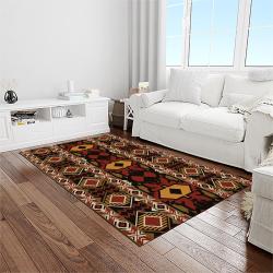aztec southwestern geometric shape pattern carpet area rug best gift for home decor event gift light room asg96