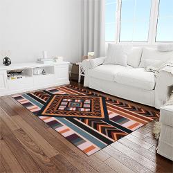 aztec southwestern geometric shape pattern carpet area rug best gift for home decor event gift light room asg97