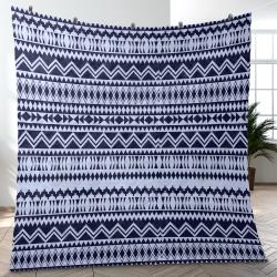 Aztec Southwestern Geometric Shape Pattern Quilt Blanket Best Event Gift For Family And Friends ASQ16
