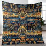 aztec southwestern geometric shape pattern quilt blanket best event gift for family and friends asq19