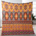 aztec southwestern geometric shape pattern quilt blanket best event gift for family and friends asq20
