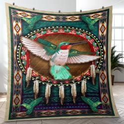 Aztec Southwestern Geometric Shape Pattern Quilt Blanket Best Event Gift For Family And Friends ASQ5