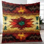 aztec southwestern geometric shape pattern quilt blanket best event gift for family and friends asq6