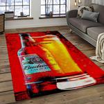 budweiser american style beer retangle carpet area rug home decor gift best present for friends dark room bw2
