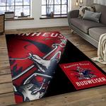 budweiser american style beer retangle carpet area rug home decor gift best present for friends dark room bw30