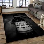 budweiser american style beer retangle carpet area rug home decor gift best present for friends dark room bw31
