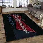 budweiser american style beer retangle carpet area rug home decor gift best present for friends dark room bw7