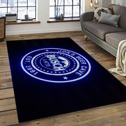 Busch Light Style Living Room Retangle Carpet Area Rug Home Decor Room Decor Gift For Friends BL14