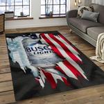 busch light style living room retangle carpet area rug home decor room decor gift for friends dark room bl27