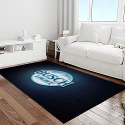 busch light style living room retangle carpet area rug home decor room decor gift for friends light room bl16