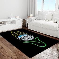 busch light style living room retangle carpet area rug home decor room decor gift for friends light room bl17