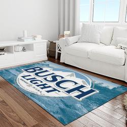 busch light style living room retangle carpet area rug home decor room decor gift for friends light room bl20