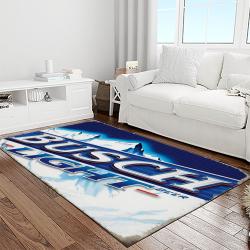 busch light style living room retangle carpet area rug home decor room decor gift for friends light room bl23