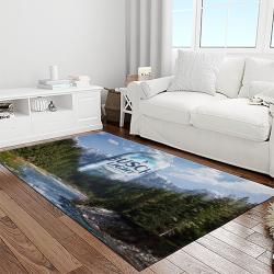 busch light style living room retangle carpet area rug home decor room decor gift for friends light room bl25