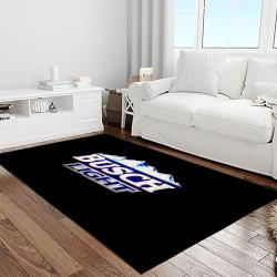 busch light style living room retangle carpet area rug home decor room decor gift for friends light room bl26