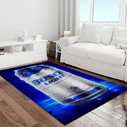 busch light style living room retangle carpet area rug home decor room decor gift for friends light room bl3
