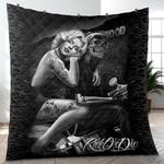 chicano cholo style culture quilt blanket best event gift for family and friends cc1