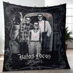 chicano cholo style culture quilt blanket best event gift for family and friends cc11
