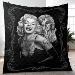 Chicano Cholo Style Culture Quilt Blanket Best Event Gift For Family And Friends CC12