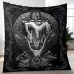 chicano cholo style culture quilt blanket best event gift for family and friends cc18