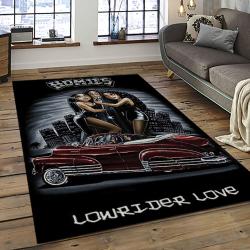 Chicano Cholo Style Living Room Retangle Carpet Area Rug Home Decor Room Decor Gift For Friends CC1