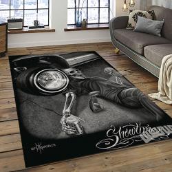 Chicano Cholo Style Living Room Retangle Carpet Area Rug Home Decor Room Decor Gift For Friends CC20