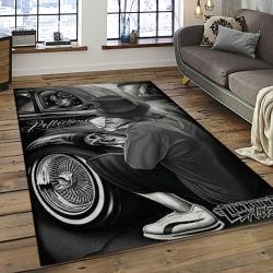 Chicano Cholo Style Living Room Retangle Carpet Area Rug Home Decor Room Decor Gift For Friends CC21