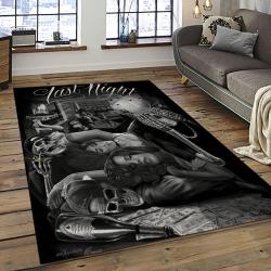 Chicano Cholo Style Living Room Retangle Carpet Area Rug Home Decor Room Decor Gift For Friends CC26