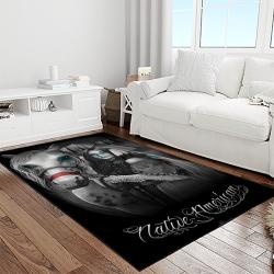 chicano cholo style living room retangle carpet area rug home decor room decor gift for friends light room cc9