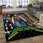 cliff burton rapper hiphop music retangle carpet area rug home decor best gift for fan and friends dark room cb10