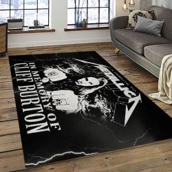 Cliff Burton Rapper Hiphop Music Retangle Carpet Area Rug Home Decor Best Gift For Fan And Friends CB22
