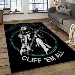 Cliff Burton Rapper Hiphop Music Retangle Carpet Area Rug Home Decor Best Gift For Fan And Friends CB6