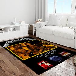 cliff burton rapper hiphop music retangle carpet area rug home decor best gift for fan and friends light room cb15