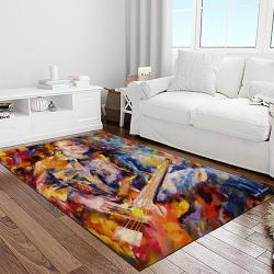 cliff burton rapper hiphop music retangle carpet area rug home decor best gift for fan and friends light room cb2