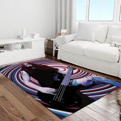 cliff burton rapper hiphop music retangle carpet area rug home decor best gift for fan and friends light room cb5