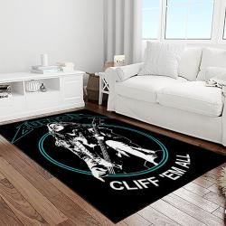 cliff burton rapper hiphop music retangle carpet area rug home decor best gift for fan and friends light room cb6