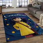 coraline fantastic film movie carpet area rug home decor halloween gift best present for friends dark room cr18