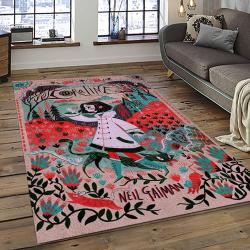 Coraline Fantastic Film Movie Carpet Area Rug Home Decor Halloween Gift Best Present For Friends CR22