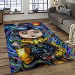 coraline fantastic film movie carpet area rug home decor halloween gift best present for friends dark room cr30