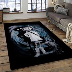 Coraline Fantastic Film Movie Carpet Area Rug Home Decor Halloween Gift Best Present For Friends CR35