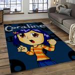 coraline fantastic film movie carpet area rug home decor halloween gift best present for friends dark room cr39
