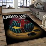coraline fantastic film movie carpet area rug home decor halloween gift best present for friends dark room cr8