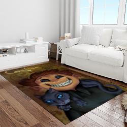 coraline fantastic film movie carpet area rug home decor halloween gift best present for friends light room cr13